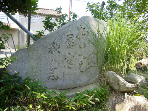 芭蕉の句碑